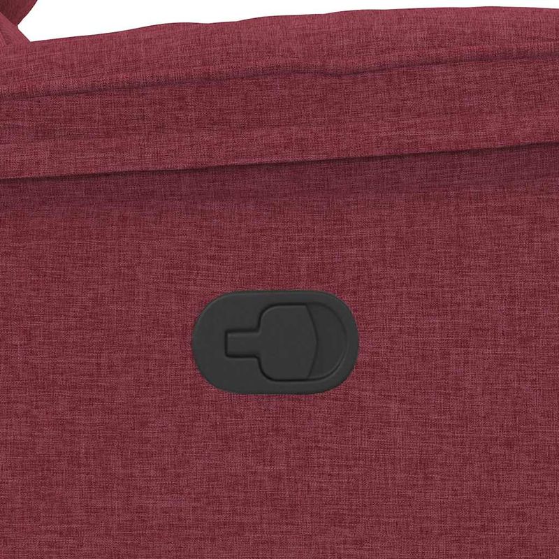 Ingrijire personala si Cosmetice - Sanatate si wellness - Articole wellness - Fotolii de masaj - Fotoliu de masaj rabatabil, rosu vin, material textil - Infinity.ro