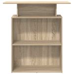 Casa si Gradina - Mobilier - Mese si birouri - Birouri - Birou de receptie Stejar Sonoma 100x40x104 cm Lemn prelucrat - Infinity.ro