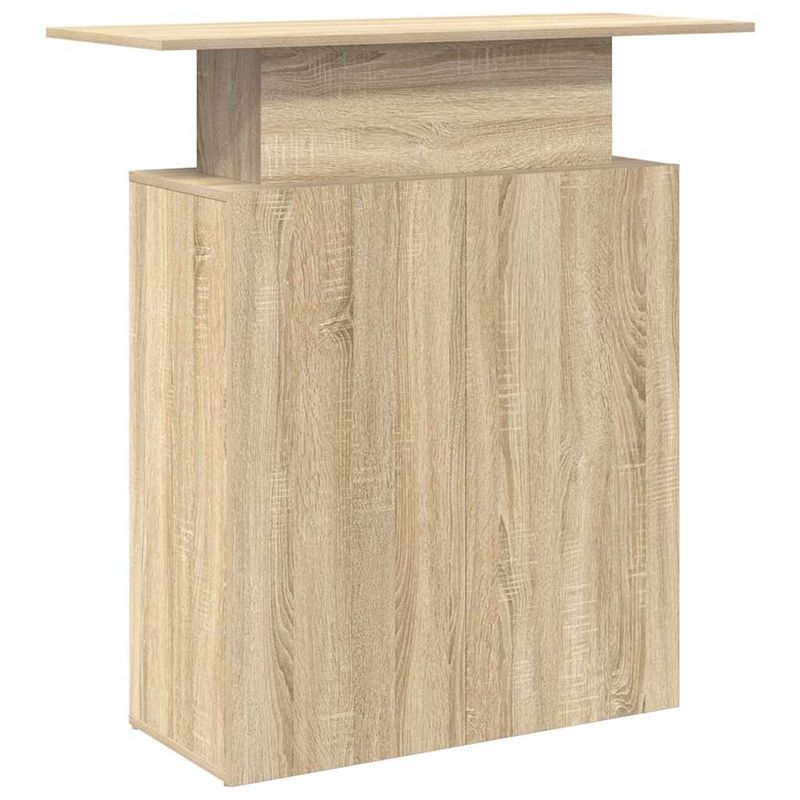 Casa si Gradina - Mobilier - Mese si birouri - Birouri - Birou de receptie Stejar Sonoma 100x40x104 cm Lemn prelucrat - Infinity.ro