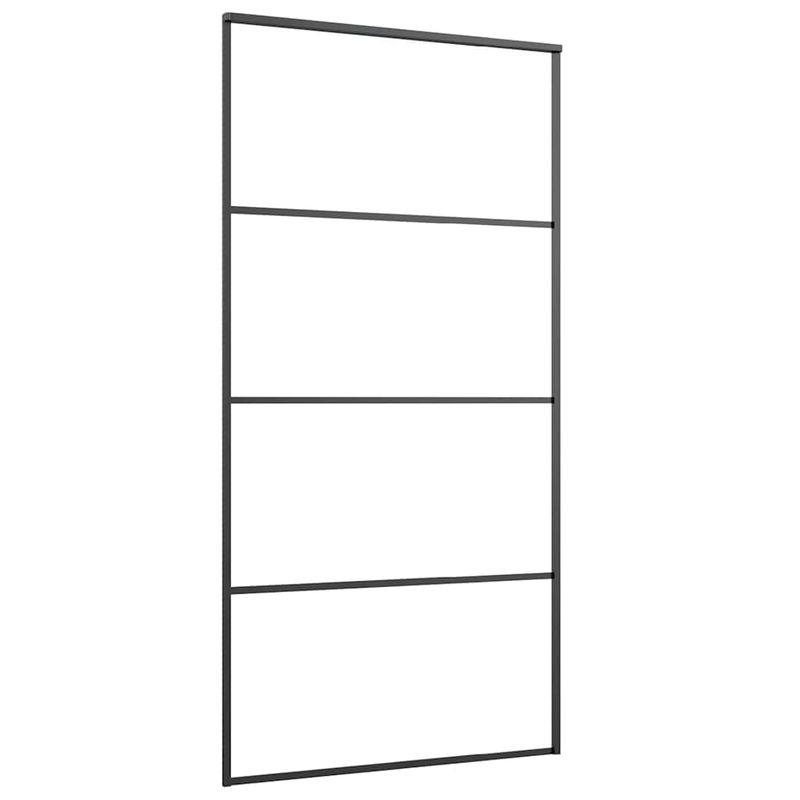 Casa si Gradina - Constructii - Usi interior, exterior si garaj - Usi interior - Usa glisanta cu set feronerie 102,5x205 cm sticla ESG/aluminiu - Infinity.ro