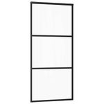 Casa si Gradina - Constructii - Usi interior, exterior si garaj - Usi interior - Usa glisanta cu set feronerie, 90x205 cm, sticla ESG/aluminiu - Infinity.ro
