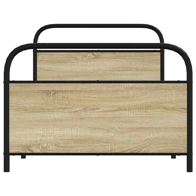 Casa si Gradina - Mobilier - Paturi si accesorii - Paturi - Cadru pat fara saltea, stejar sonoma 100x190 cm lemn prelucrat - Infinity.ro