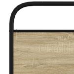 Casa si Gradina - Mobilier - Paturi si accesorii - Paturi - Cadru pat fara saltea, stejar sonoma 100x190 cm lemn prelucrat - Infinity.ro