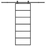 Casa si Gradina - Constructii - Usi interior, exterior si garaj - Usi interior - Usa glisanta cu set feronerie, 76x205 cm, sticla ESG/aluminiu - Infinity.ro