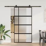 Casa si Gradina - Constructii - Usi interior, exterior si garaj - Usi interior - Usa glisanta cu set de feronerie sticla temperata si aluminiu - Infinity.ro
