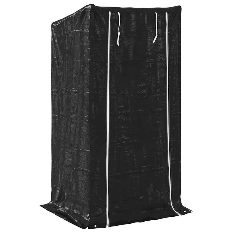 Casa si Gradina - Termice - Sobe, Seminee si accesorii - Accesorii seminee si sobe - Suport pentru lemne de foc cu capac de ploaie Otel galvanizat - Infinity.ro