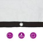 Casa si Gradina - Gradina si terasa - Umbrele si pavilioane - Pavilioane - Prelata transparenta cu ochiuri 3x4 m polietilena - Infinity.ro