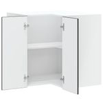 Casa si Gradina - Mobilier - Comode si corpuri - Corpuri bucatarie - Dulap de colt de bucatarie „Lucca” din lemn negru prelucrat - Infinity.ro