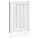 Electronice si Electrocasnice - Masini de spalat vase - Accesorii masini de spalat vase - Panou pentru masina de spalat vase „Lucca” lemn prelucrat alb, mărime 45x1.5x67 cm - Infinity.ro