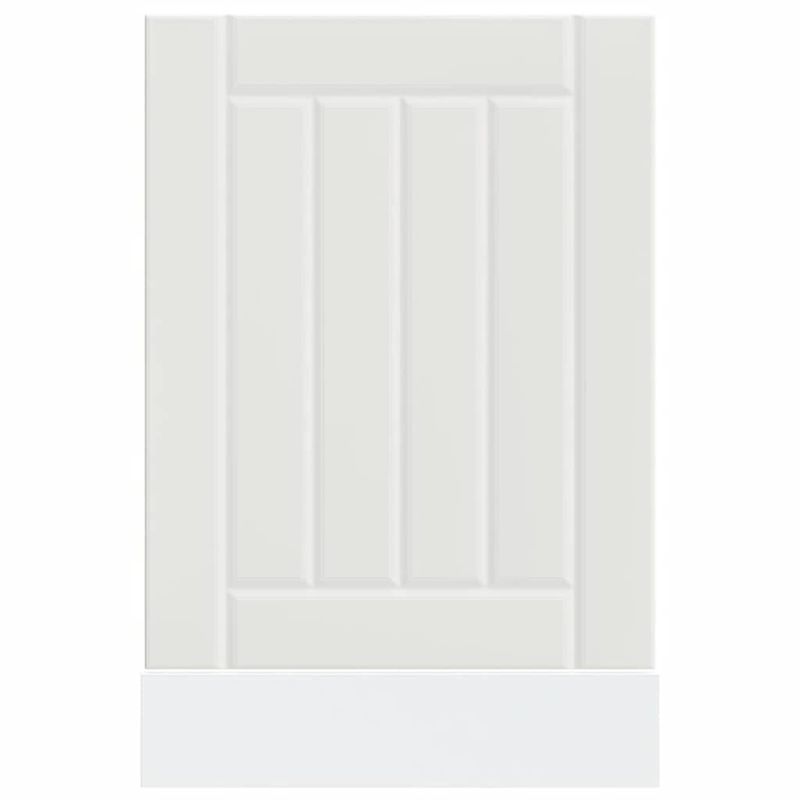 Electronice si Electrocasnice - Masini de spalat vase - Accesorii masini de spalat vase - Panou pentru masina de spalat vase „Lucca” lemn prelucrat alb, mărime 45x1.5x67 cm - Infinity.ro