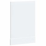 Electronice si Electrocasnice - Masini de spalat vase - Accesorii masini de spalat vase - Panou pentru masina de spalat vase „Lucca” lemn prelucrat alb, mărime 45x1.5x67 cm - Infinity.ro