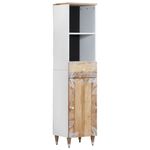 Casa si Gradina - Mobilier - Mobilier baie - Comode baie - Dulap de baie, 38x33,5x160 cm, lemn masiv de mango - Infinity.ro