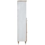 Casa si Gradina - Mobilier - Mobilier baie - Comode baie - Dulap de baie, 38x33,5x160 cm, lemn masiv de mango - Infinity.ro