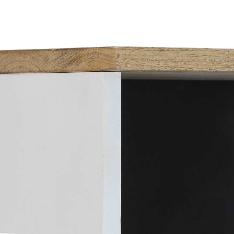 Casa si Gradina - Mobilier - Mobilier baie - Comode baie - Dulap de baie, 38x33,5x160 cm, lemn masiv de mango - Infinity.ro