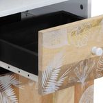 Casa si Gradina - Mobilier - Mobilier baie - Comode baie - Dulap de baie, 38x33,5x160 cm, lemn masiv de mango - Infinity.ro