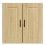 Casa si Gradina - Mobilier - Comode si corpuri - Corpuri bucatarie - Dulap de bucatarie "Porto" din lemn de stejar sonoma, model 1x dulap de perete (2 uși), mărime 60x31x60 cm - Infinity.ro