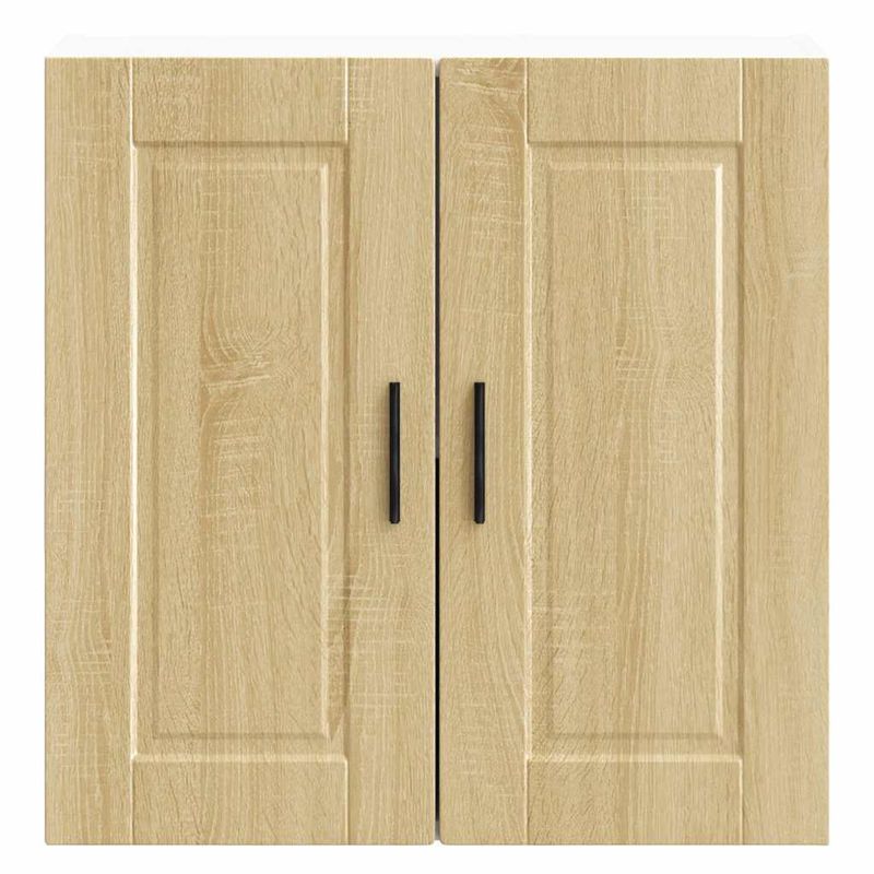 Casa si Gradina - Mobilier - Comode si corpuri - Corpuri bucatarie - Dulap de bucatarie "Porto" din lemn de stejar sonoma, model 1x dulap de perete (2 uși), mărime 60x31x60 cm - Infinity.ro