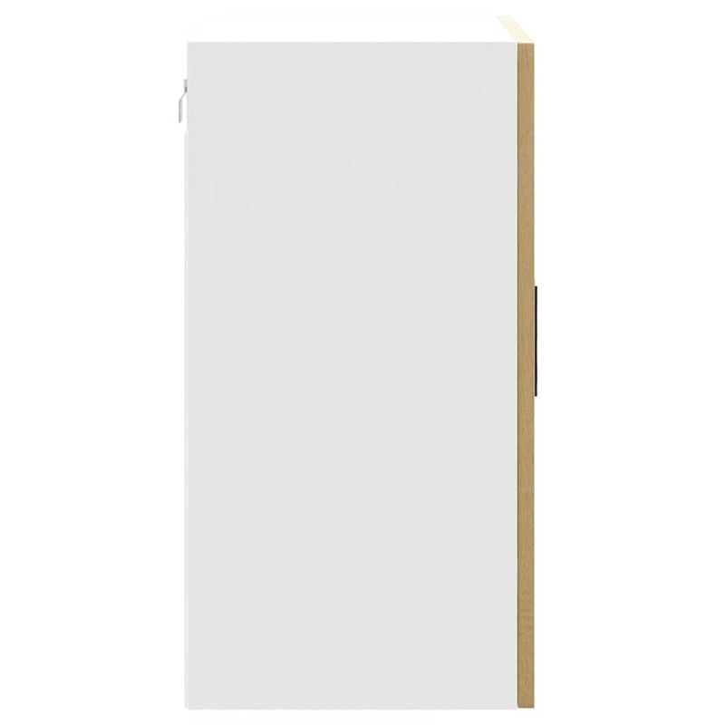 Casa si Gradina - Mobilier - Comode si corpuri - Corpuri bucatarie - Dulap de bucatarie "Porto" din lemn de stejar sonoma, model 1x dulap de perete (2 uși), mărime 60x31x60 cm - Infinity.ro