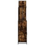Casa si Gradina - Mobilier - Seturi de mobilier - Seturi baie - Set de mobilier de baie 4 piese Lemn prelucrat de stejar afumat - Infinity.ro