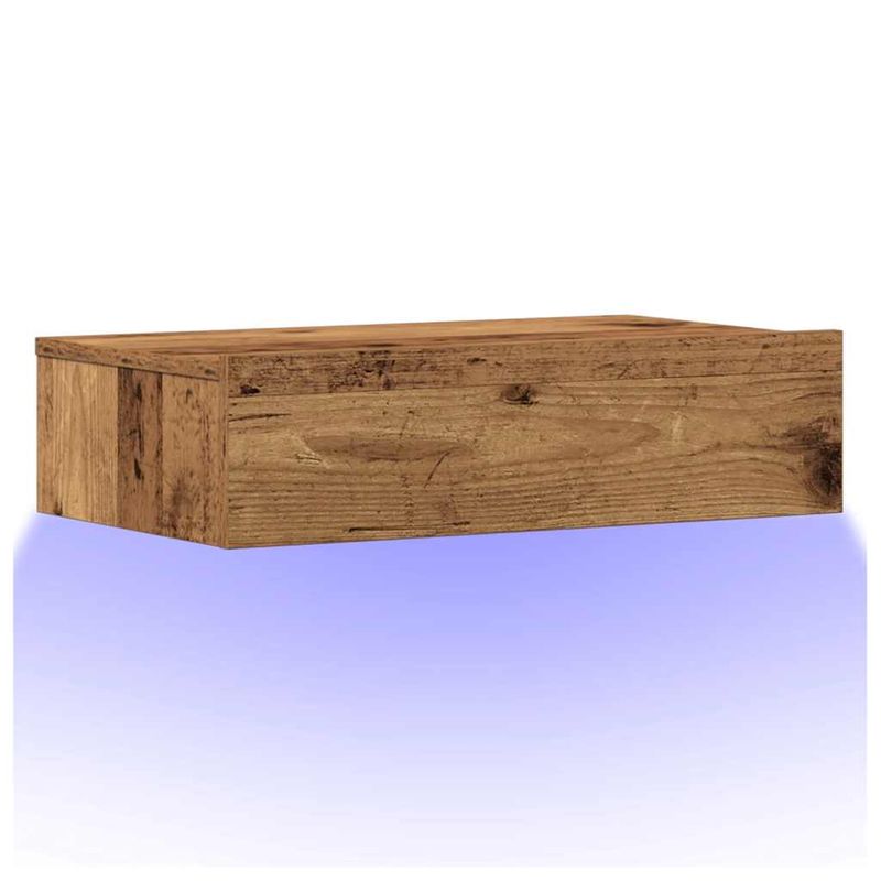 Casa si Gradina - Mobilier - Comode si corpuri - Noptiere - Noptiera Lemn Vechi 60x35 cm Lemn prelucrat - Infinity.ro