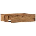 Casa si Gradina - Mobilier - Comode si corpuri - Noptiere - Noptiera Lemn Vechi 60x35 cm Lemn prelucrat - Infinity.ro