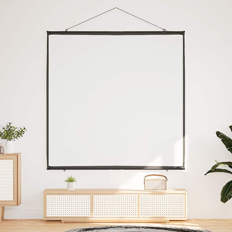 TV, Audio-Video si Foto - Videoproiectoare si accesorii - Ecrane proiectie - Ecran de proiectie suspendat pe perete 81 inch 1:1 - Infinity.ro