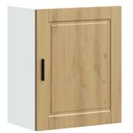 Casa si Gradina - Mobilier - Comode si corpuri - Corpuri bucatarie - Dulap de bucatarie „Porto” din lemn de stejar artizanal, model 1x dulap de perete (1 ușă), mărime 50x31x60 cm - Infinity.ro