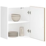 Casa si Gradina - Mobilier - Comode si corpuri - Corpuri bucatarie - Dulap de bucatarie „Porto” din lemn de stejar artizanal, model 1x dulap de perete (1 ușă), mărime 50x31x60 cm - Infinity.ro