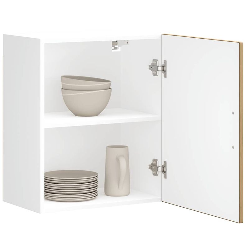 Casa si Gradina - Mobilier - Comode si corpuri - Corpuri bucatarie - Dulap de bucatarie „Porto” din lemn de stejar artizanal, model 1x dulap de perete (1 ușă), mărime 50x31x60 cm - Infinity.ro