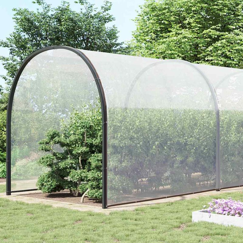 Casa si Gradina - Gradina si terasa - Umbrele si pavilioane - Pavilioane - Prelata transparenta cu ochiuri 12x12 m polietilena - Infinity.ro