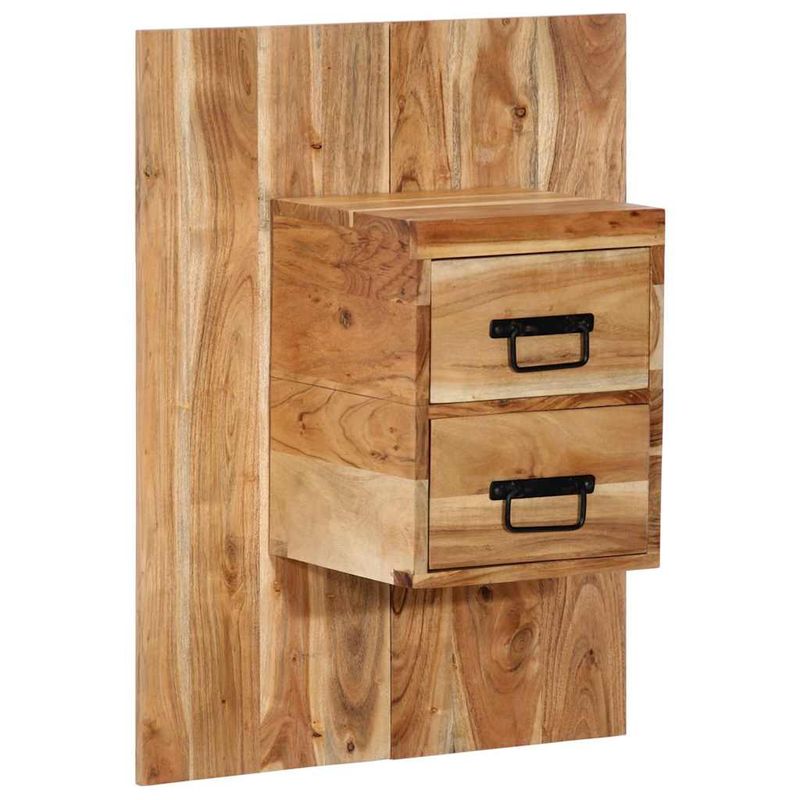 Casa si Gradina - Mobilier - Comode si corpuri - Noptiere - Noptiera, 60x32x80 cm, lemn masiv de acacia - Infinity.ro