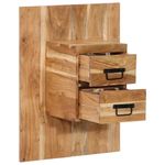 Casa si Gradina - Mobilier - Comode si corpuri - Noptiere - Noptiera, 60x32x80 cm, lemn masiv de acacia - Infinity.ro