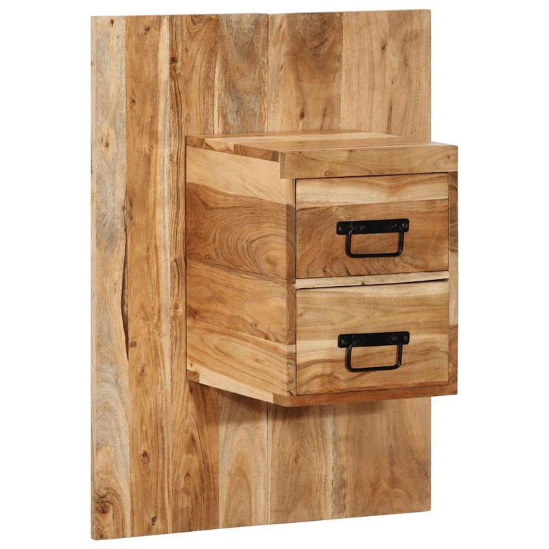 Casa si Gradina - Mobilier - Comode si corpuri - Noptiere - Noptiera, 60x32x80 cm, lemn masiv de acacia - Infinity.ro