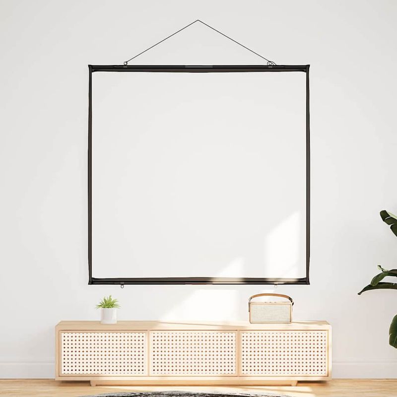 TV, Audio-Video si Foto - Videoproiectoare si accesorii - Ecrane proiectie - Ecran de proiectie suspendat pe perete 67 inch 1:1 - Infinity.ro