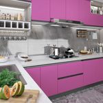 Casa si Gradina - Constructii - Ferestre si accesorii - Accesorii ferestre - Folie mobilier autoadeziva, violet extralucios, 500x90 cm, PVC - Infinity.ro