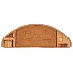 Casa si Gradina - Textile si covoare - Covoare - Covoare casa - Covorase autoadezive pentru scari, 10 buc., bej, 65x21x4 cm - Infinity.ro
