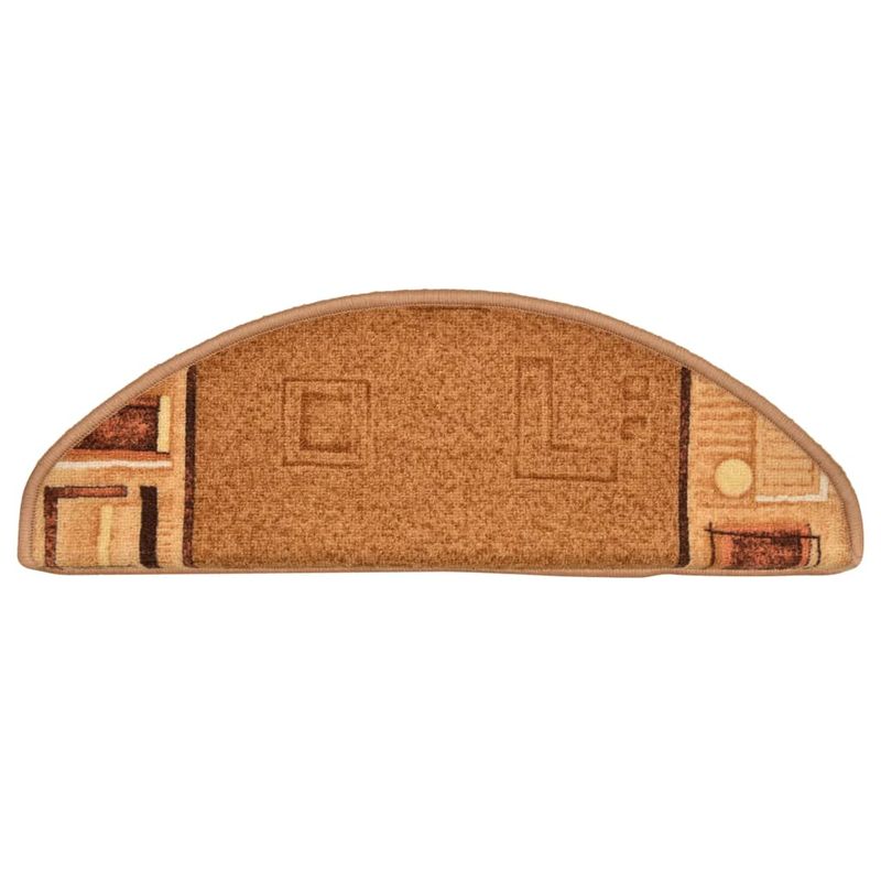 Casa si Gradina - Textile si covoare - Covoare - Covoare casa - Covorase autoadezive pentru scari, 10 buc., bej, 65x21x4 cm - Infinity.ro