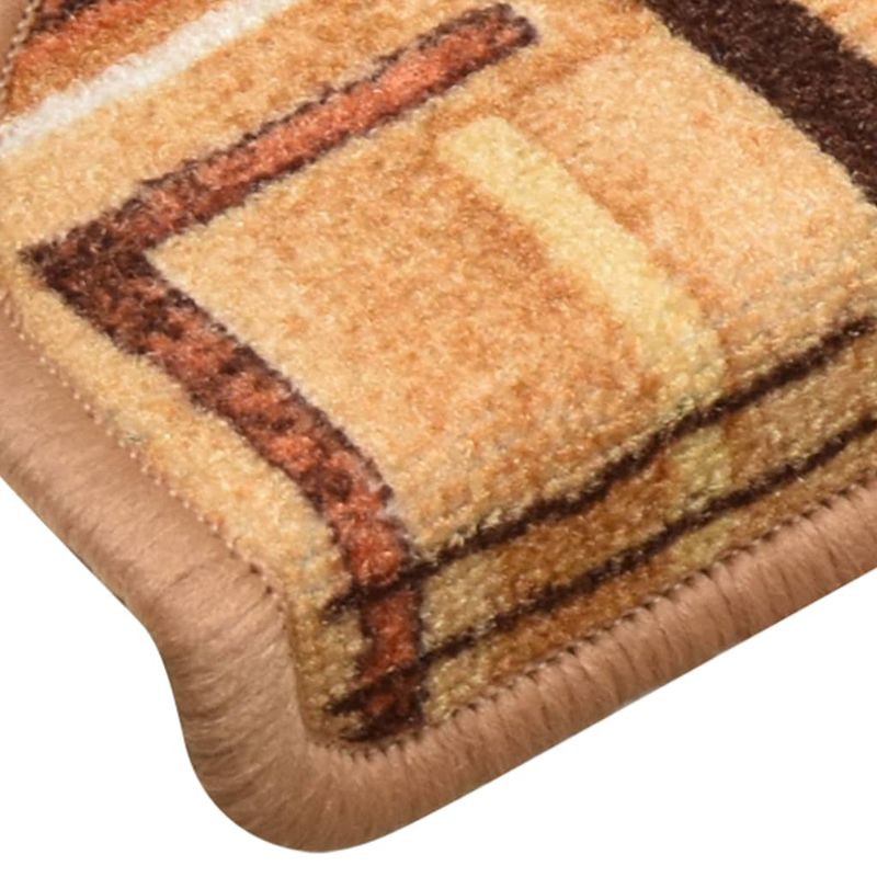 Casa si Gradina - Textile si covoare - Covoare - Covoare casa - Covorase autoadezive pentru scari, 10 buc., bej, 65x21x4 cm - Infinity.ro