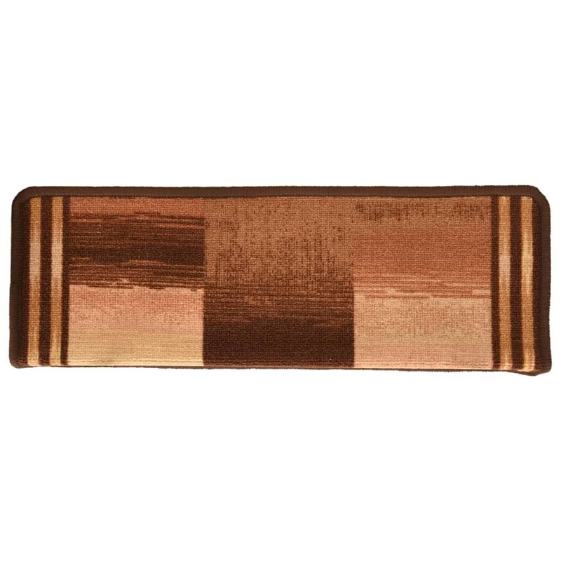 Casa si Gradina - Textile si covoare - Covoare - Covoare casa - Covorase pentru scari autoadezive, 5 buc., maro, 65x21x4 cm, formă dreptunghiular - Infinity.ro