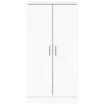 Casa si Gradina - Mobilier - Organizare si depozitare - Organizator incaltaminte - Pantofar, alb extralucios, 55x35x108 cm, lemn prelucrat - Infinity.ro