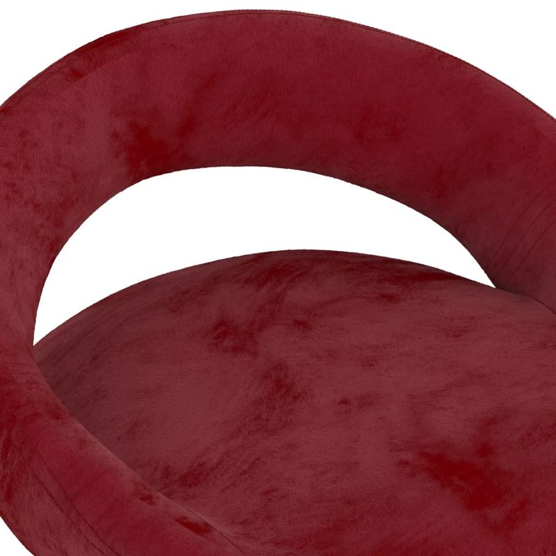 Casa si Gradina - Mobilier - Scaune si fotolii - Scaune - Scaune de bar, 2 buc., rosu vin, catifea - Infinity.ro