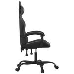 Casa si Gradina - Mobilier - Scaune si fotolii - Scaune - Scaun pentru jocuri, negru, piele ecologica - Infinity.ro