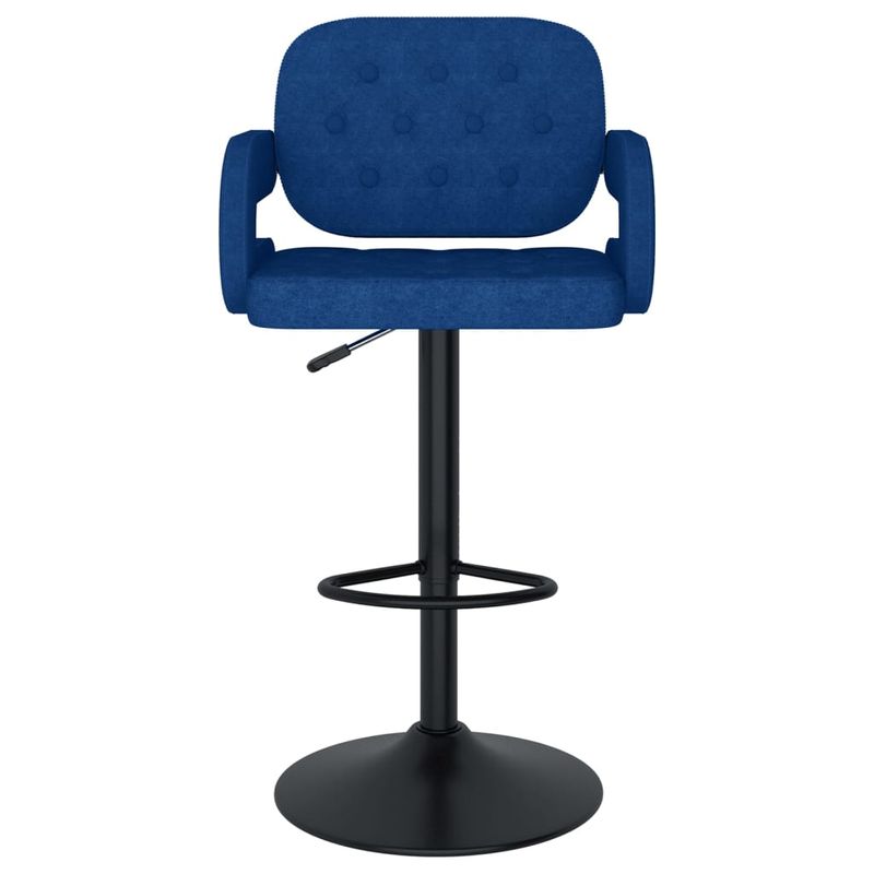 Casa si Gradina - Mobilier - Scaune si fotolii - Scaune - Scaune de bar, 2 buc., albastru, material textil - Infinity.ro