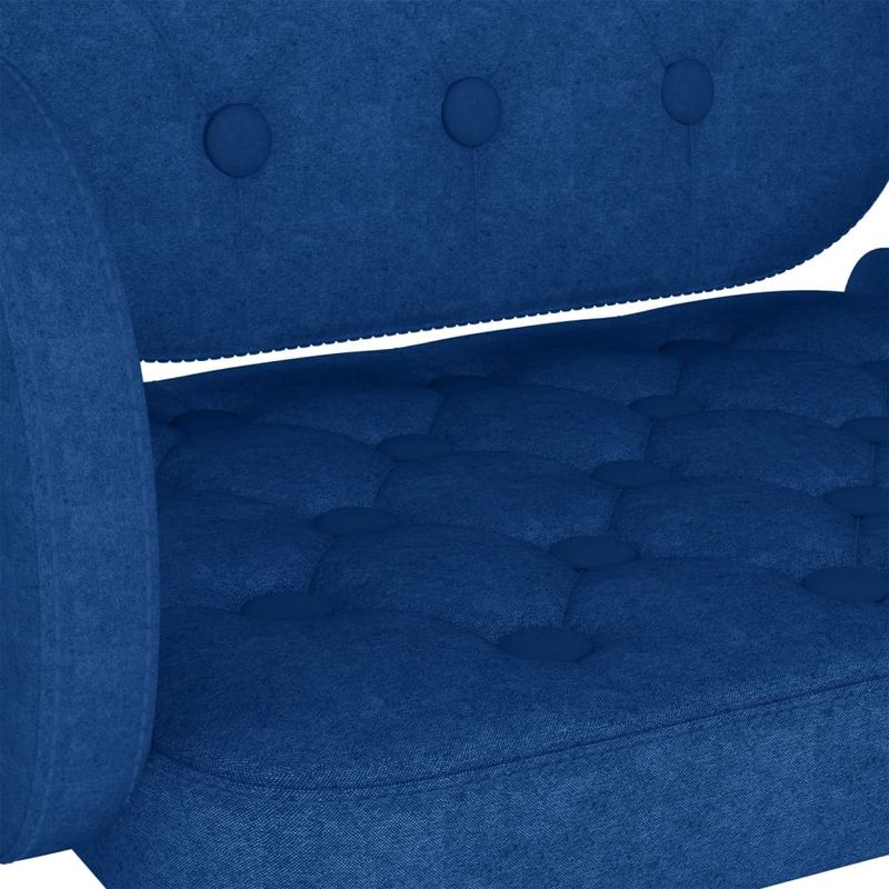 Casa si Gradina - Mobilier - Scaune si fotolii - Scaune - Scaune de bar, 2 buc., albastru, material textil - Infinity.ro