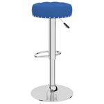 Casa si Gradina - Mobilier - Scaune si fotolii - Scaune - Scaune de bar, 2 buc., albastru, material textil - Infinity.ro