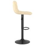 Casa si Gradina - Mobilier - Scaune si fotolii - Scaune - Scaune de bar, 2 buc., crem, catifea - Infinity.ro