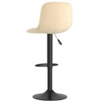 Casa si Gradina - Mobilier - Scaune si fotolii - Scaune - Scaune de bar, 2 buc., crem, catifea - Infinity.ro