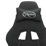 PC, gaming si accesorii - Gaming - Accesorii gaming - Scaune gaming - Scaun de gaming pivotant, negru, piele ecologica - Infinity.ro