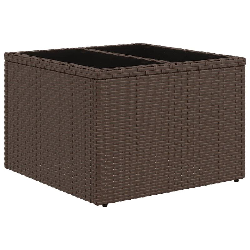 Casa si Gradina - Gradina si terasa - Mobilier exterior - Seturi mobila gradina - Set canapele de gradina cu perne, 9 piese, maro, poliratan - Infinity.ro
