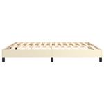 Casa si Gradina - Mobilier - Paturi si accesorii - Paturi - Cadru de pat, crem, 180x200 cm, piele ecologica - Infinity.ro